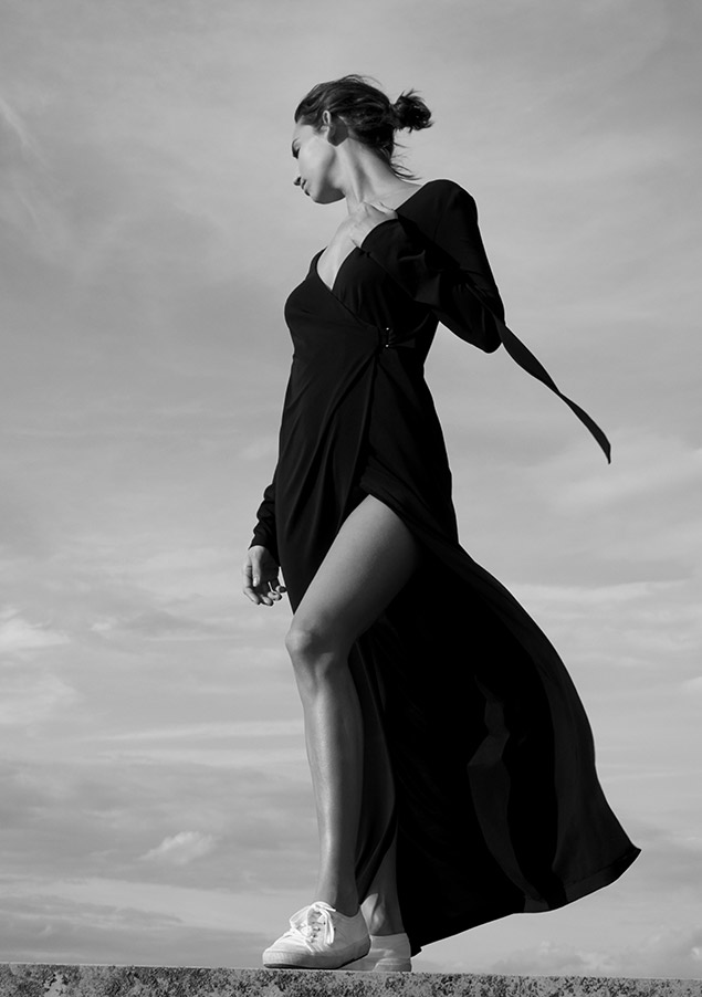 Delfine Wrap Dress